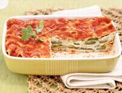 Tofu, Zucchini and Silverbeet Lasagne